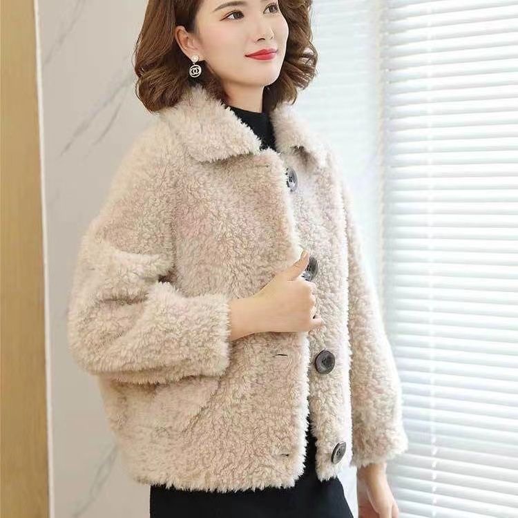 秋冬保暖冬季短款外套时尚加绒（以直播间实物为准）加厚洋气宽松