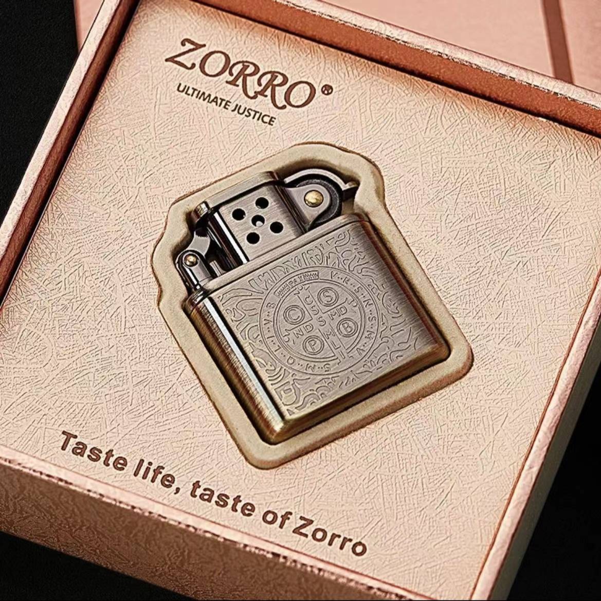 ZORRO佐罗煤油打火机老九门老佛爷同款康斯坦丁情人节礼物送男友