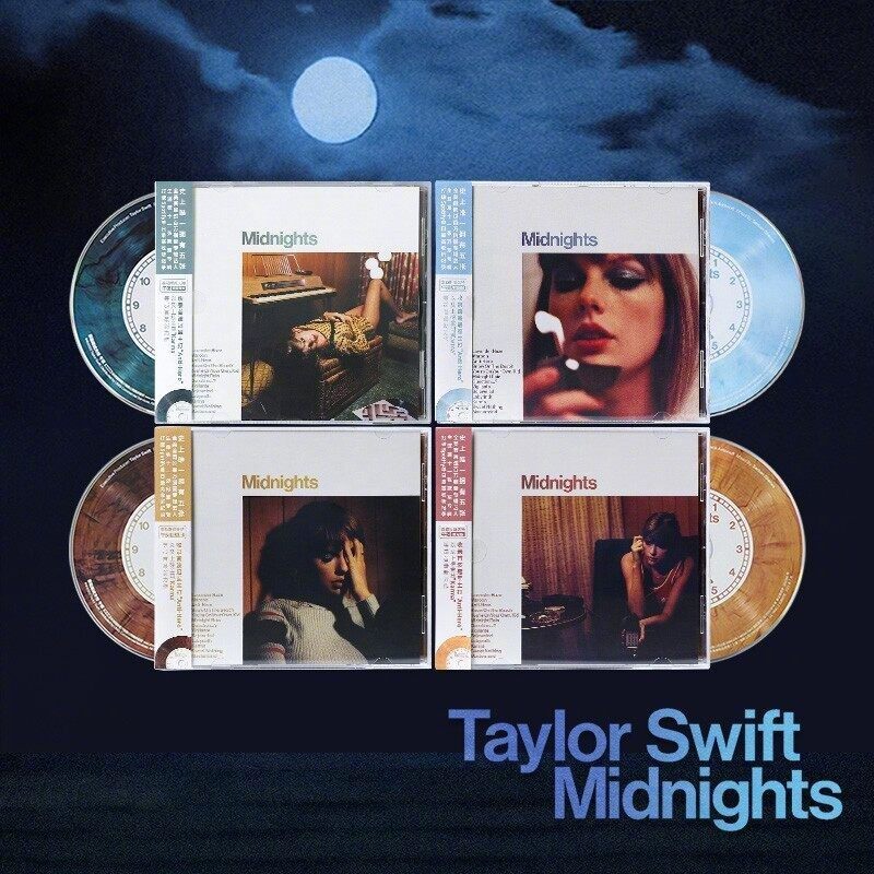 霉霉专辑 Taylor Swift 泰勒斯威夫特 Midnights 午夜 CD