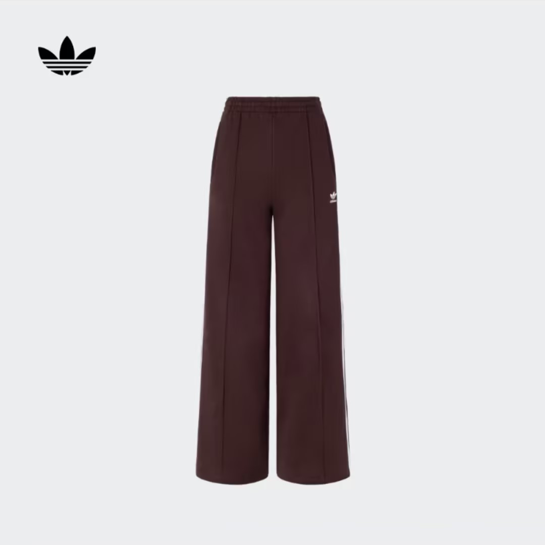 adidas/阿迪达斯3 S WL PANT FT 纯棉百搭款棕色长裤 IS6912