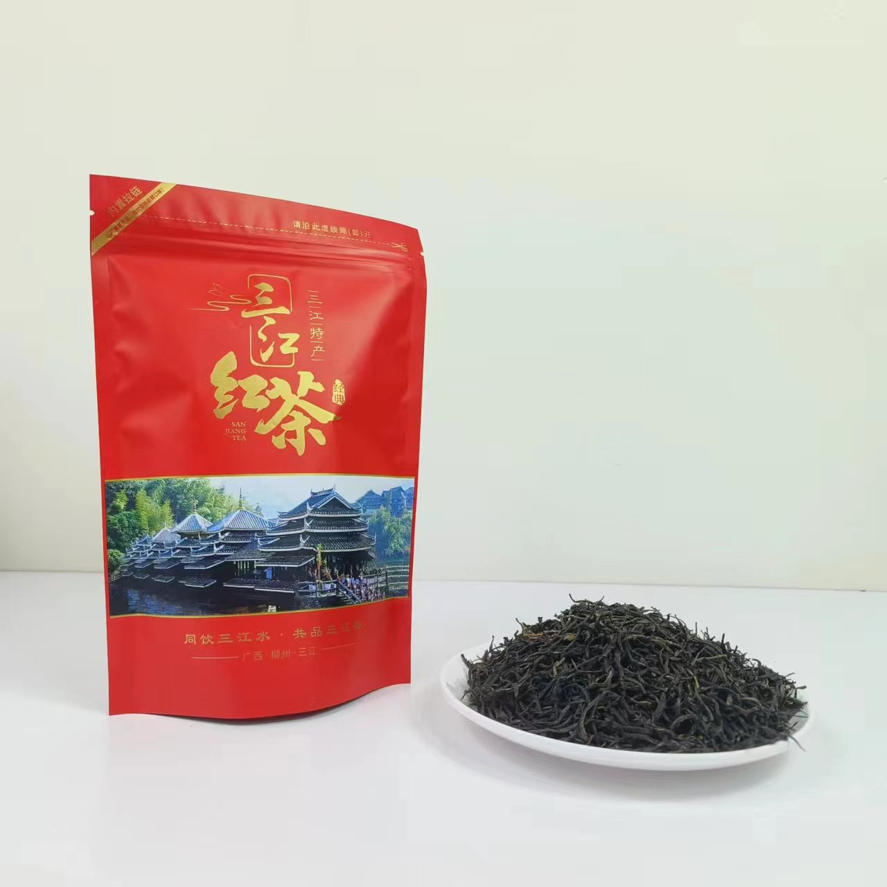 广西三江红茶春茶产地直发浓香型袋装茶叶