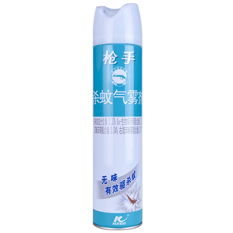 枪手无味杀蚊气雾剂600毫升/份