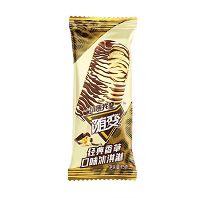 （5支）蒙牛随变经典香草口味雪糕75g/份