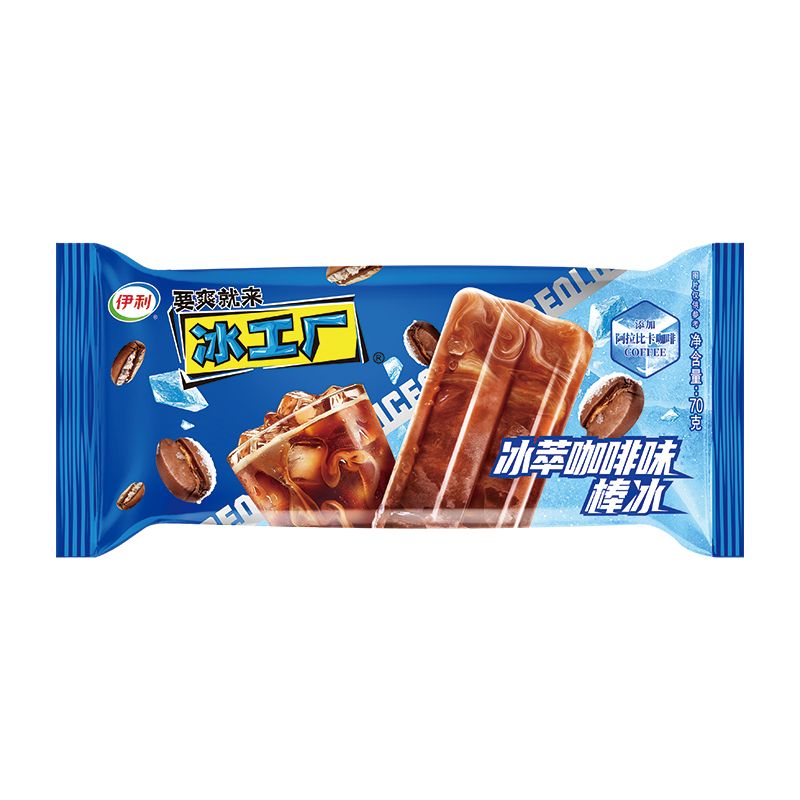 伊利冰工厂冰萃咖啡味70g/份
