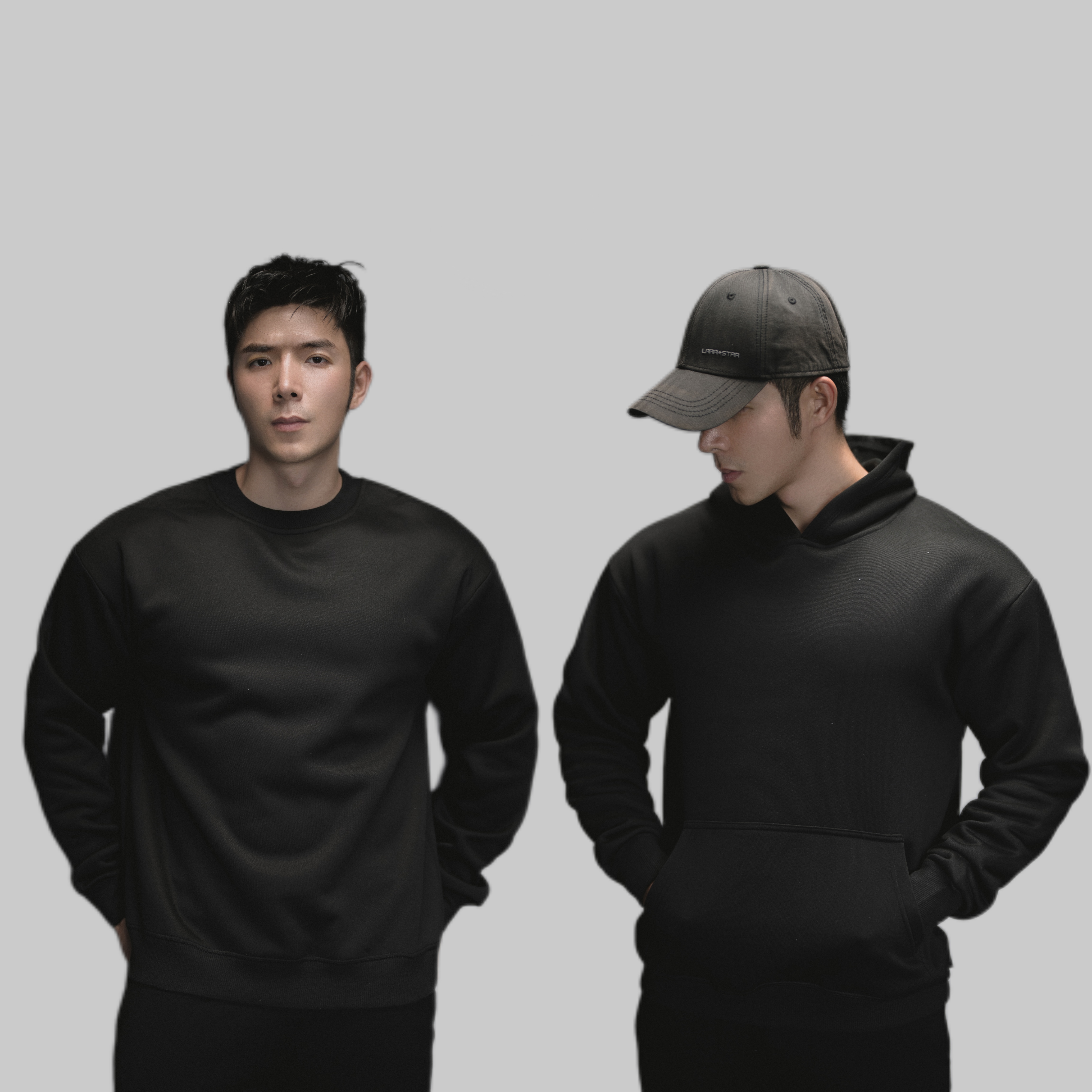 新款480克奥粒绒加绒加厚纯色连帽/套头卫衣运动健身上衣运动玩咖