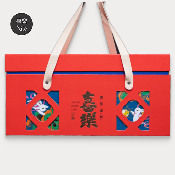 高档8粒方盒月饼礼盒(不参加优惠活动)