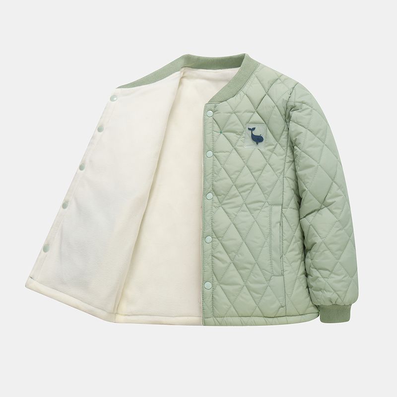 校服神器儿童棉服棉衣棉袄棒球服中大童秋冬季加绒加厚保暖衣