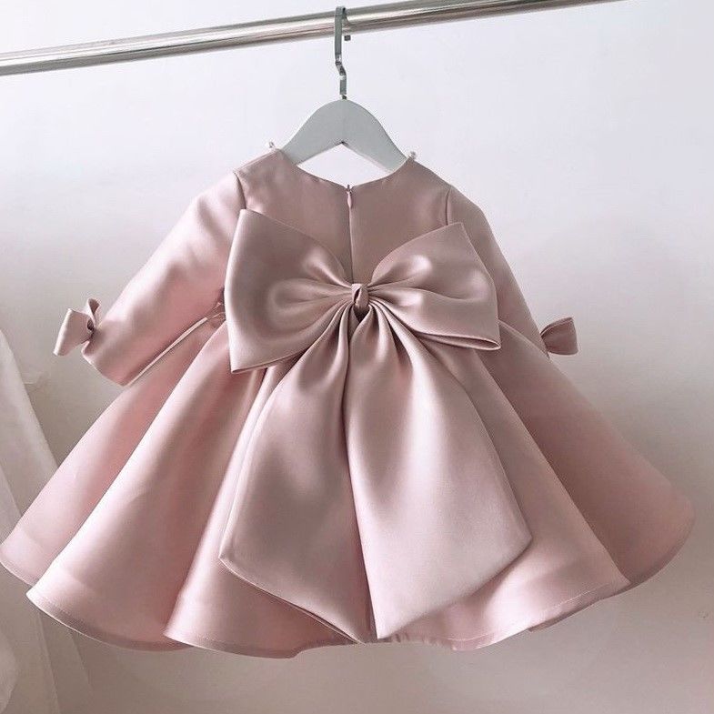 儿童礼服公主裙花童婚礼蓬蓬裙女童百天周岁生日