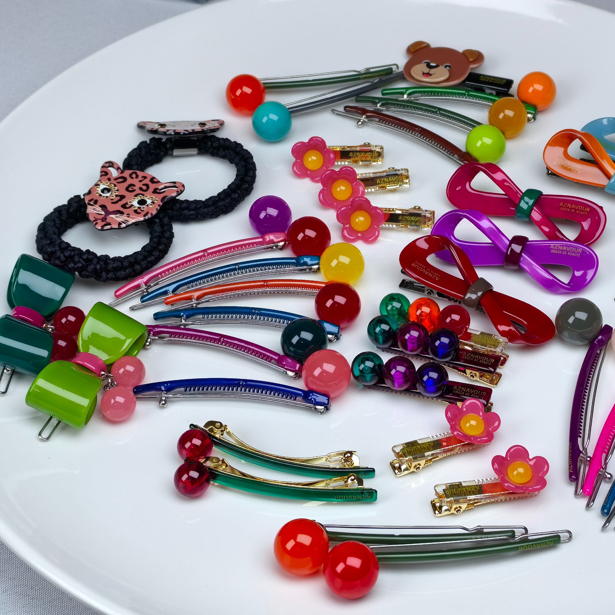 韩国新品阿兹娜发夹发绳ins风价格编码链接