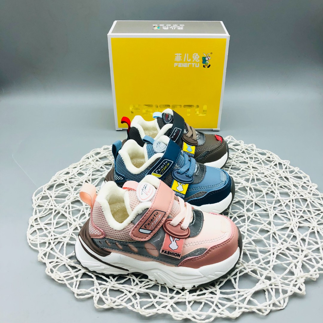 （F儿兔）儿童运动机能童鞋二棉童鞋冬款C2区3393