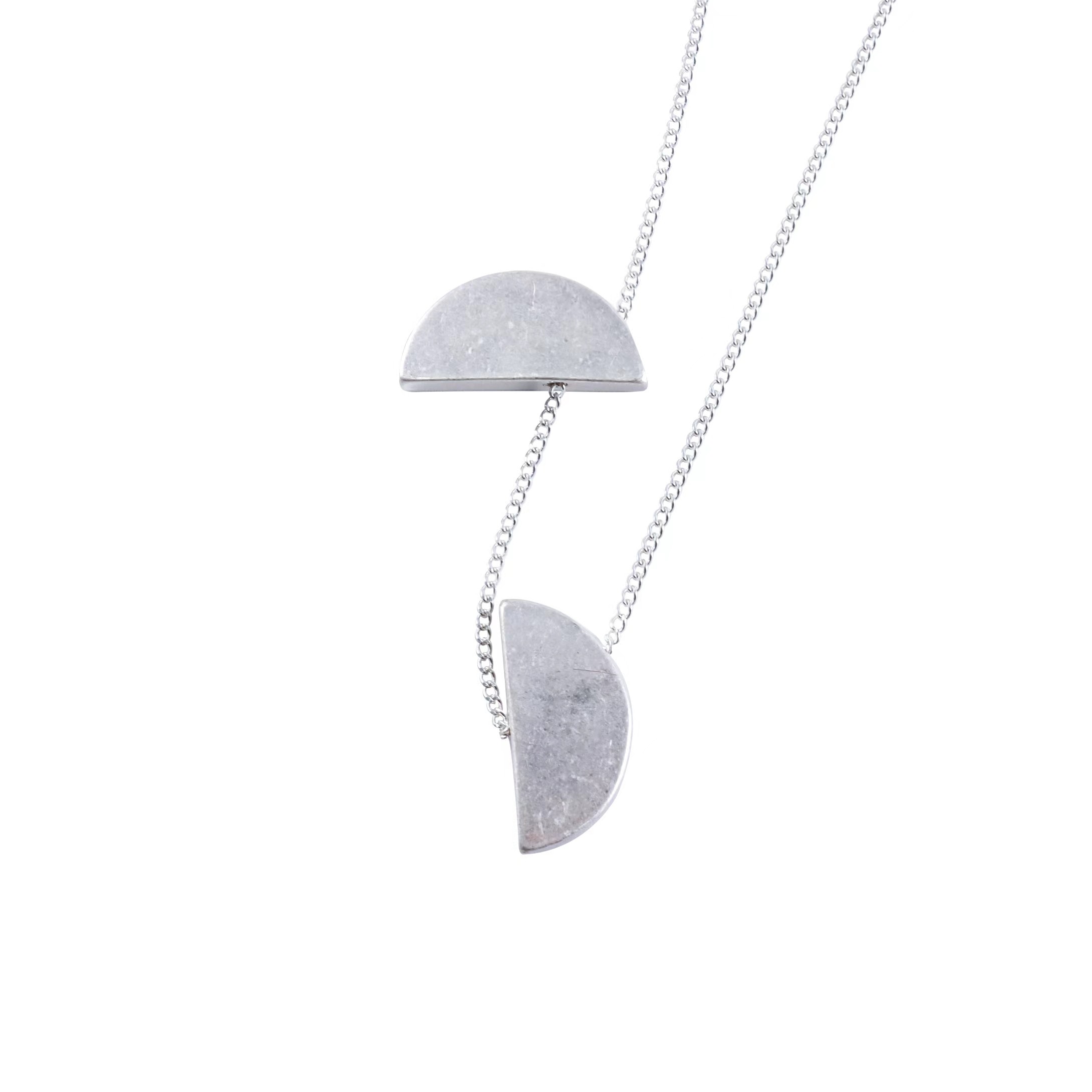 铜合金项链 【彦希衣橱私塾】原创设计款项链 拉丝设计