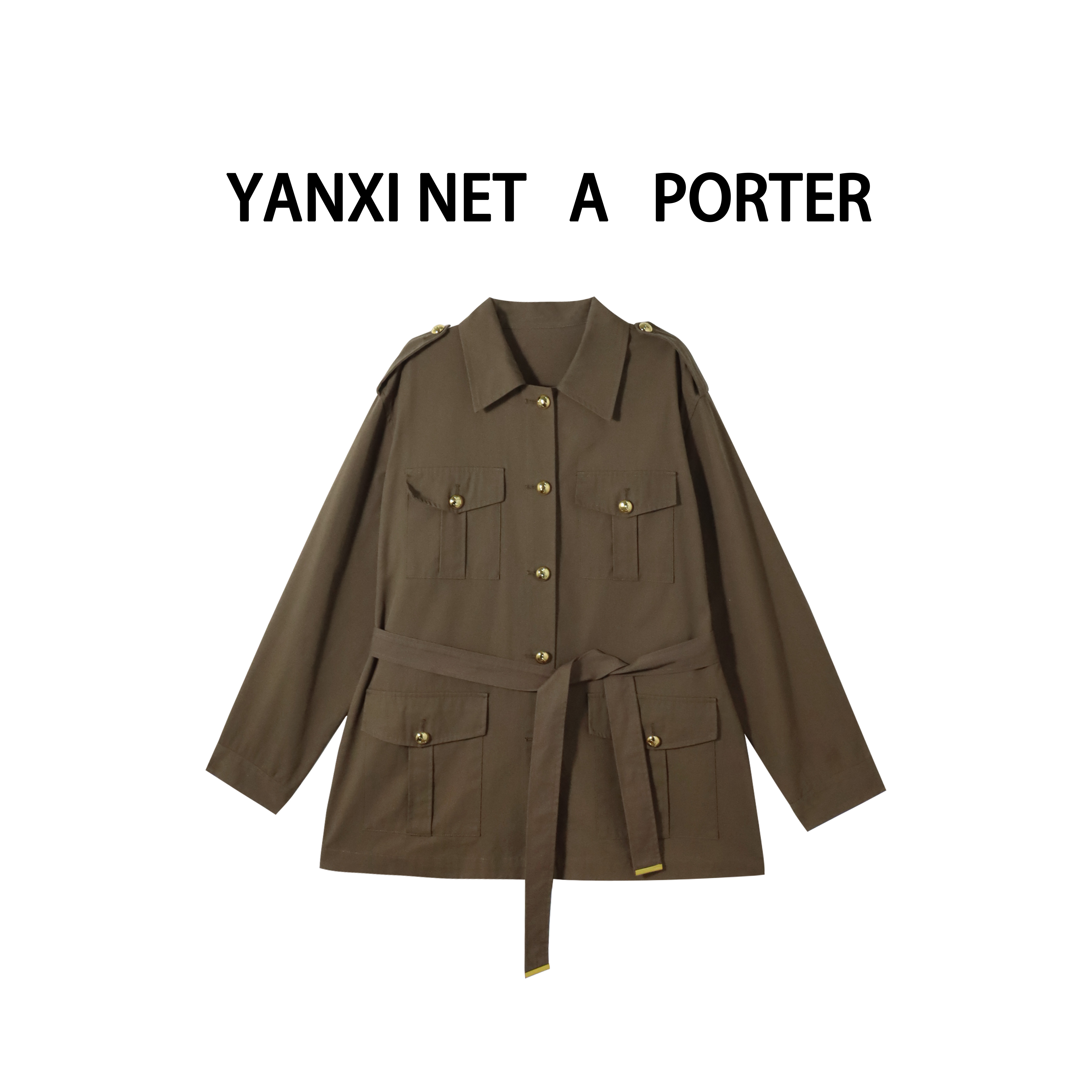 【今日新品】高级定制军旅风外套