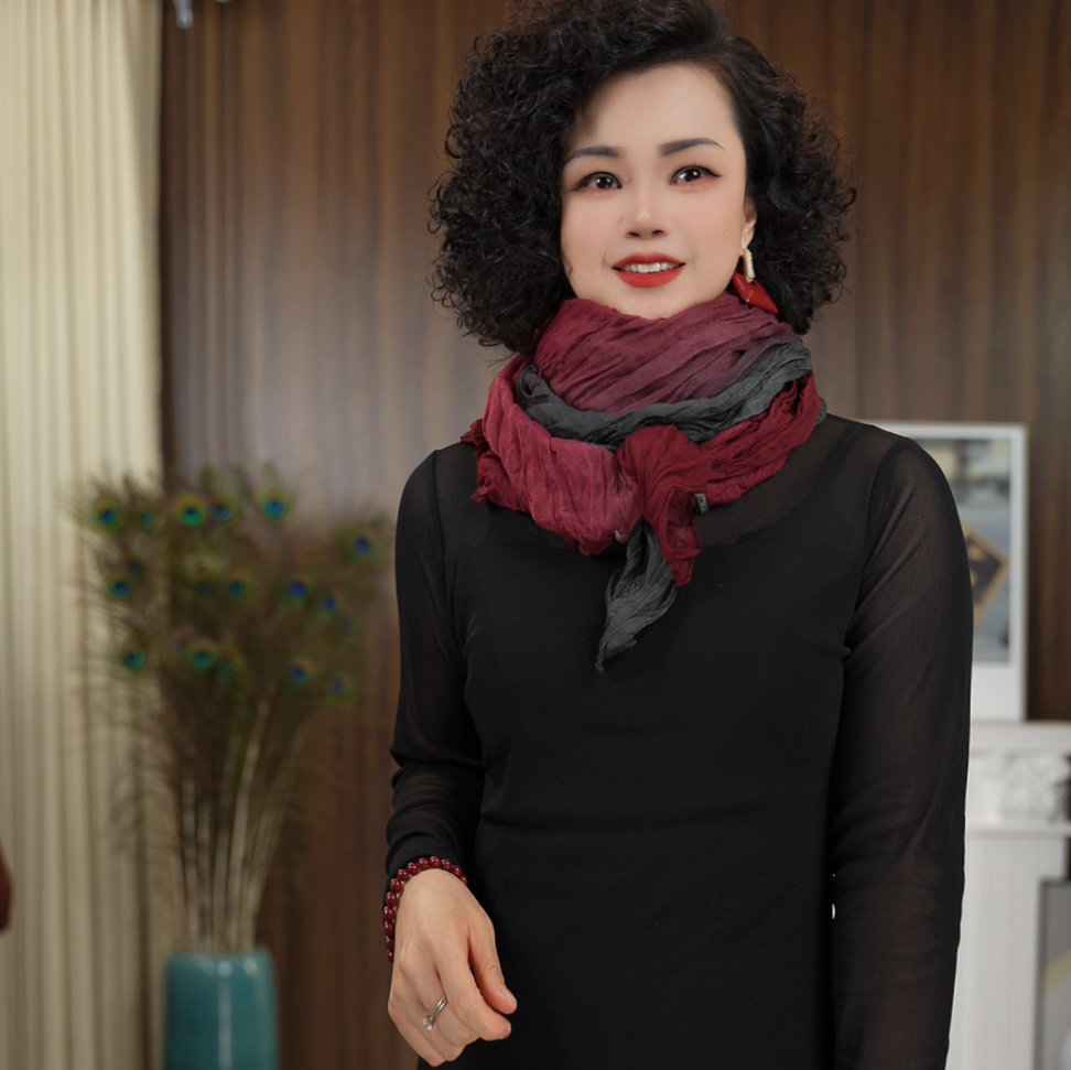 时尚气质百搭冬季新款女神围巾