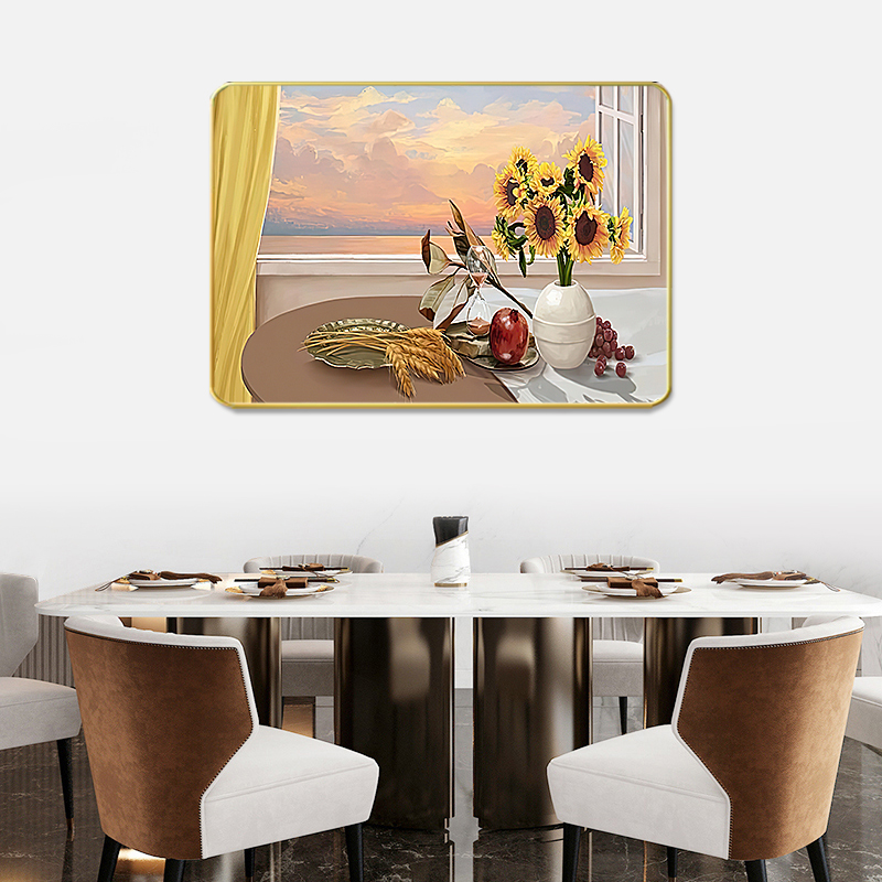 卧室床头装饰画民宿酒店壁画新中式酒店主卧房间挂画