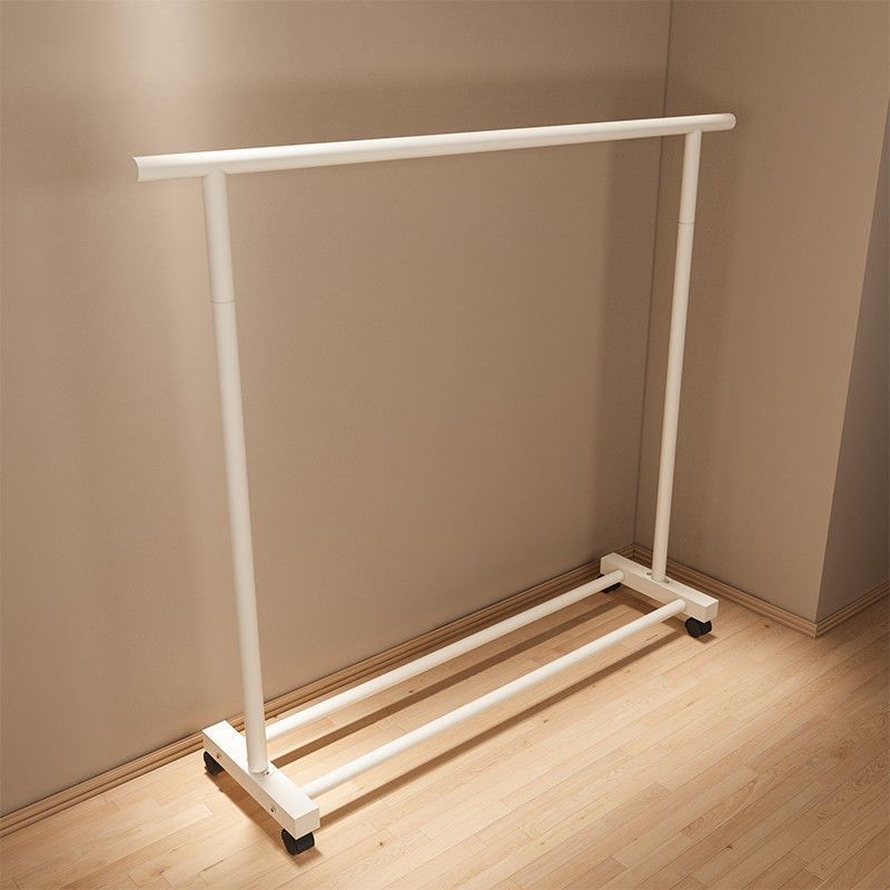 特粗粗衣架落地立式卧室室内挂衣服架子学生宿舍衣帽架层晾凉晒杆