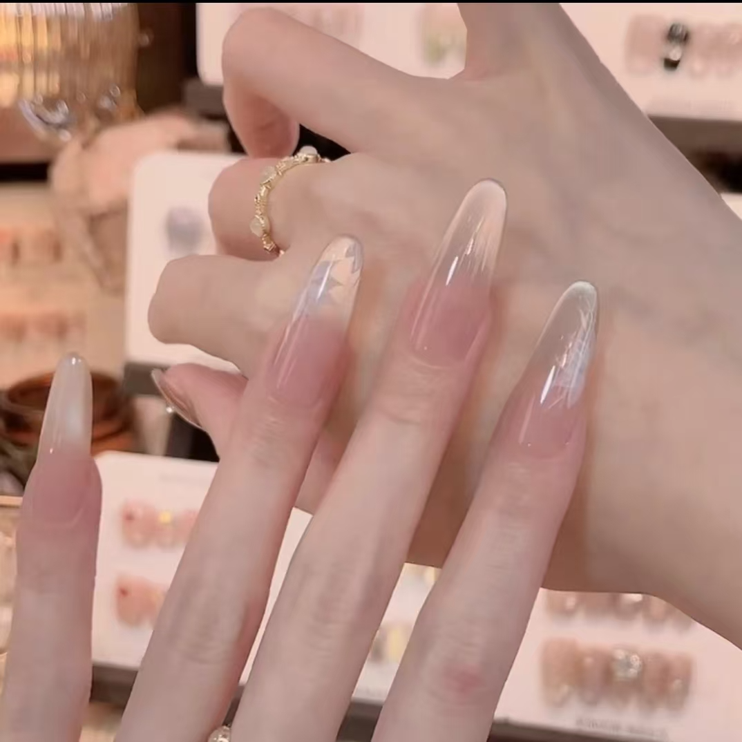 【冰花】冰透高级手工穿戴甲