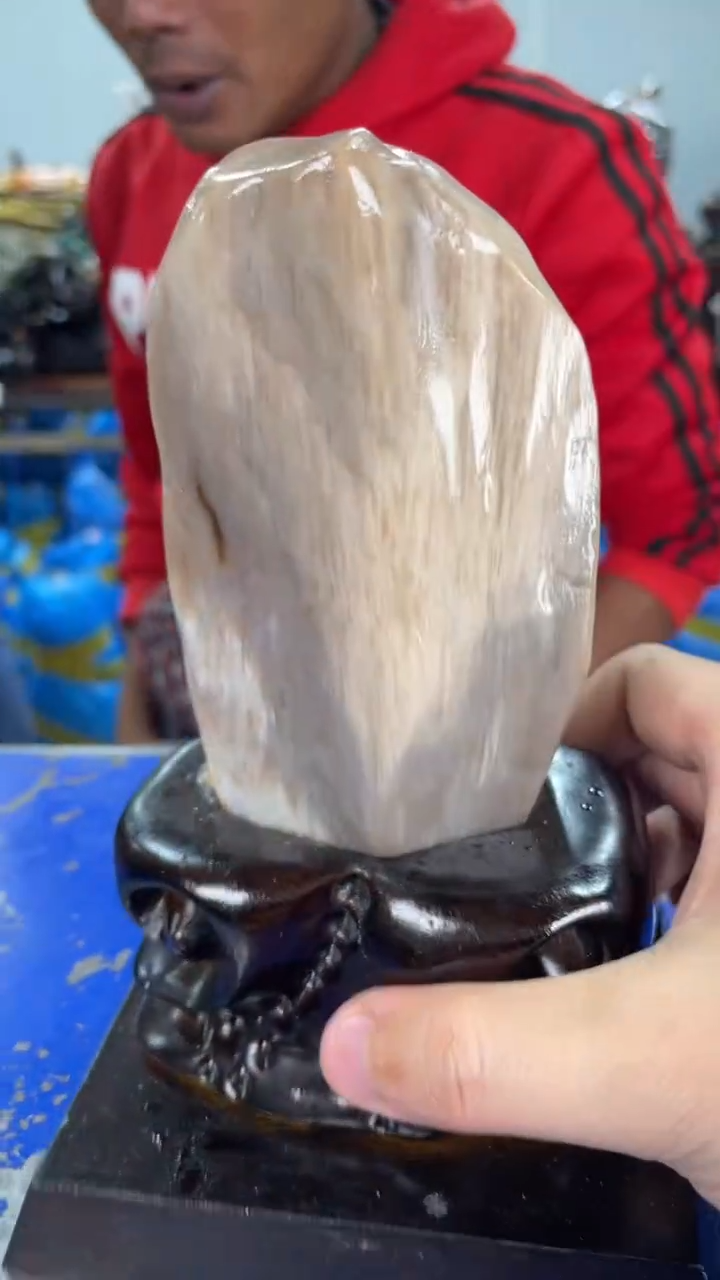 【闪购商品】硅化玉摆件未镶嵌113