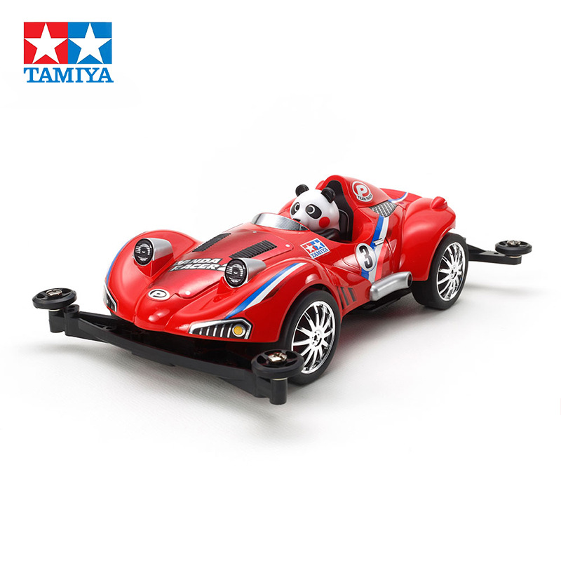 正品 TAMIYA 田宫 18092 四驱车 动物车 熊猫赛车 S2底盘