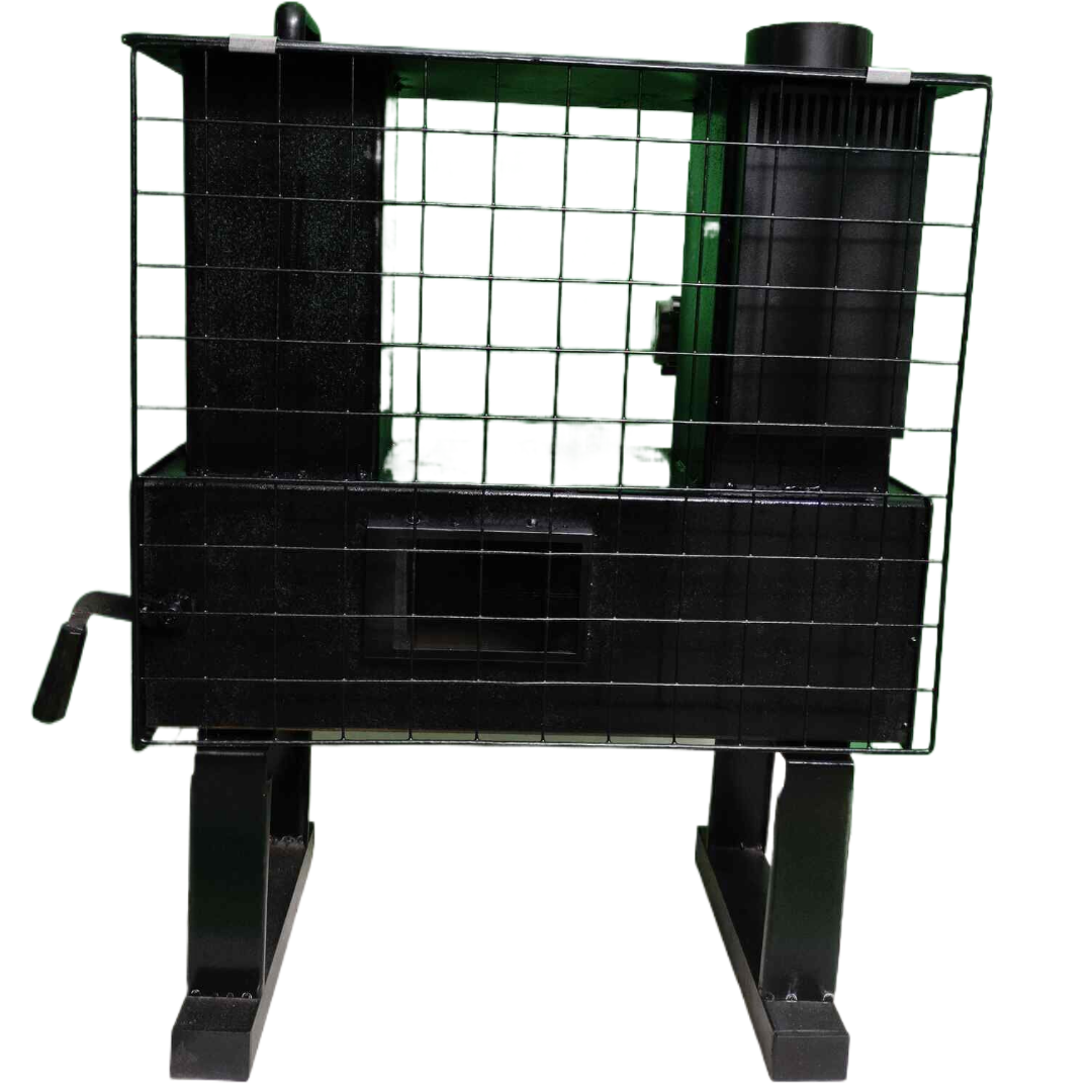 柴火无烟二次气化安全适用舒适温度可调节可煮茶可烧烤自动取暖炉