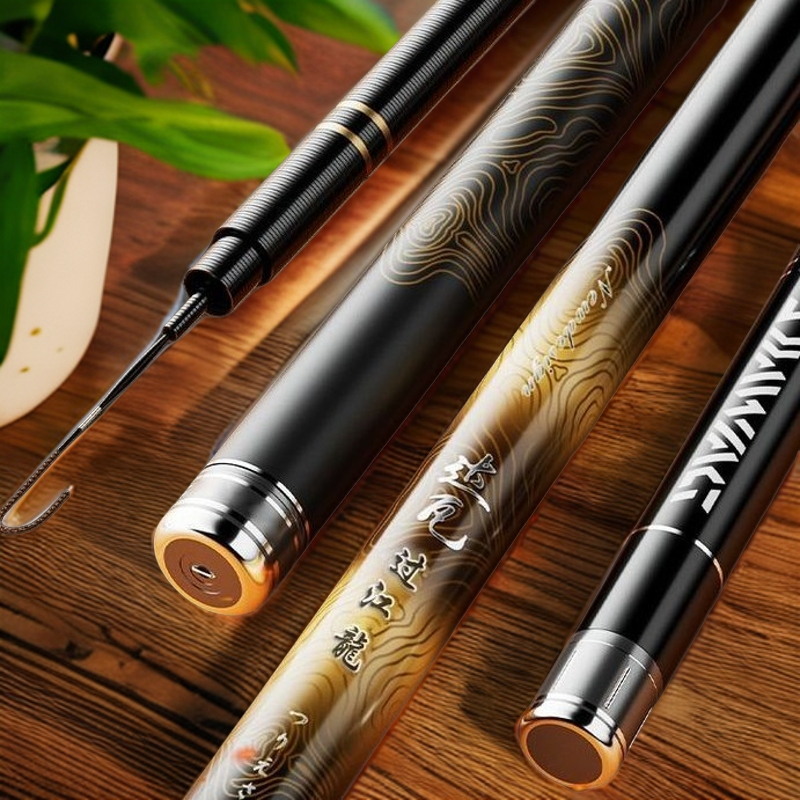 正品达瓦过江龙高碳鱼竿大物鱼竿手竿超轻超硬十大品牌钓鱼竿日本