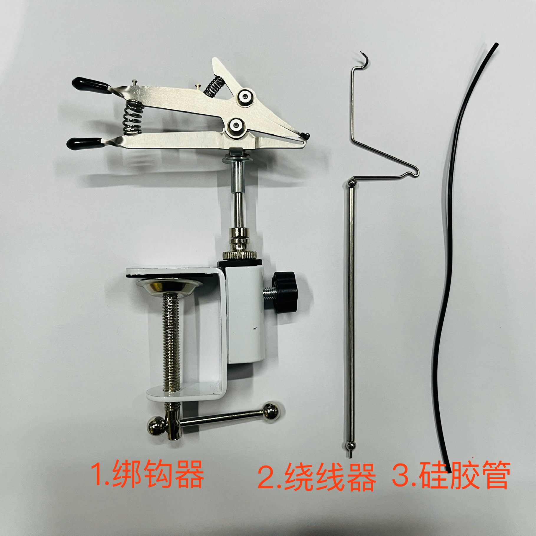 江小宁绑钩器二代内走线绑钩器实用全金属夹头手动绑钩器绑钩工具