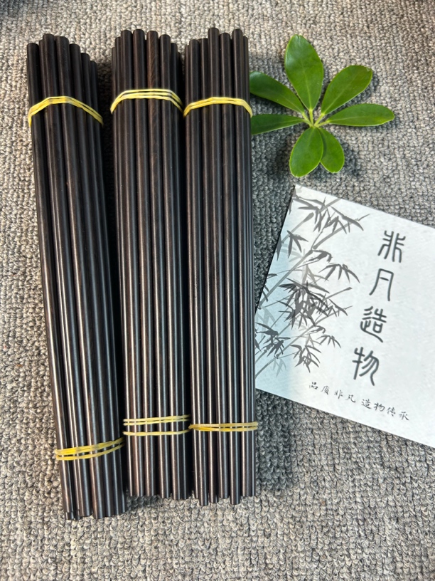 紫光檀筷子一把10双，商超供货，全品无瑕疵