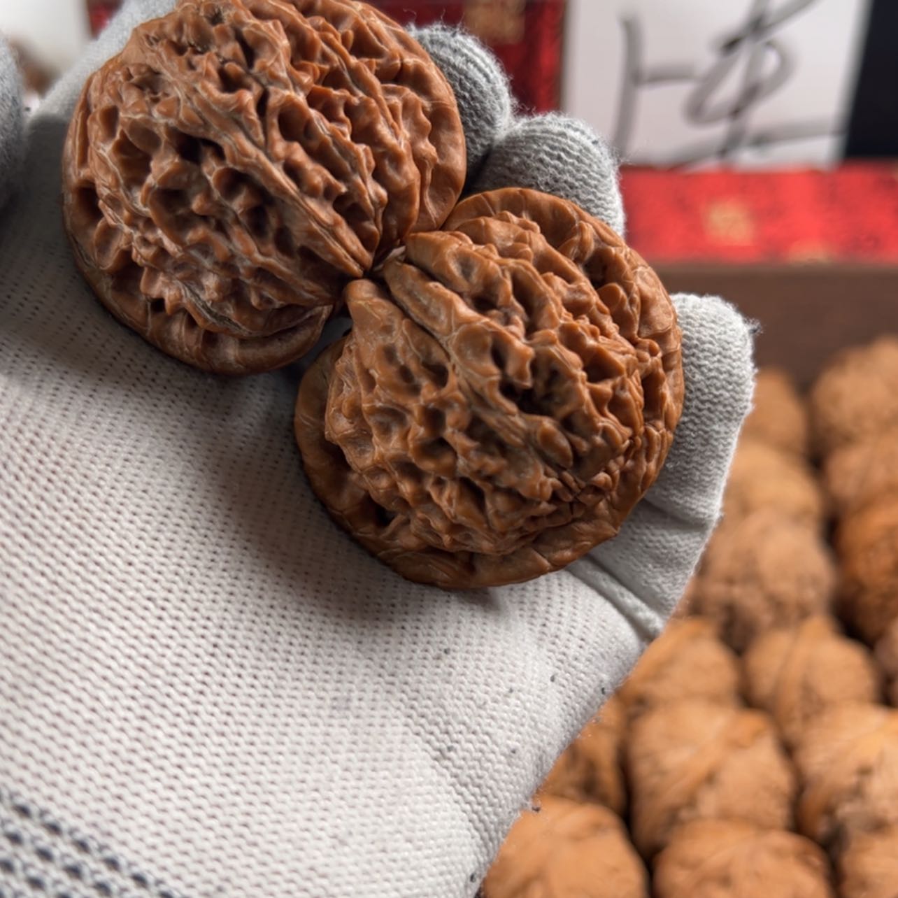 【闪购商品】核桃核雕河*卒