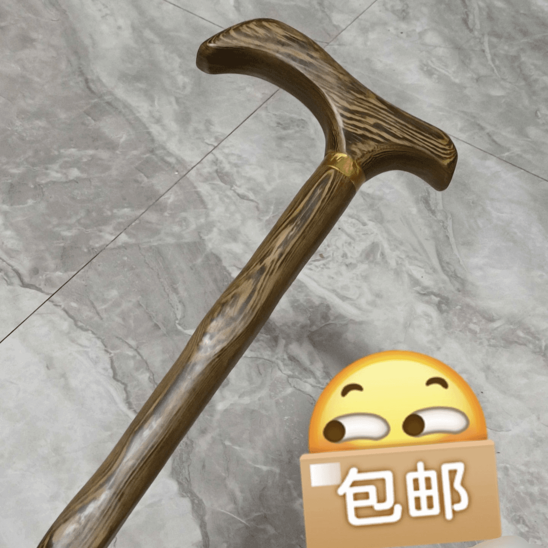 便宜鸡翅木拐杖老人拐杖登山杖手杖结实防滑耐用实木手杖拐棍实木