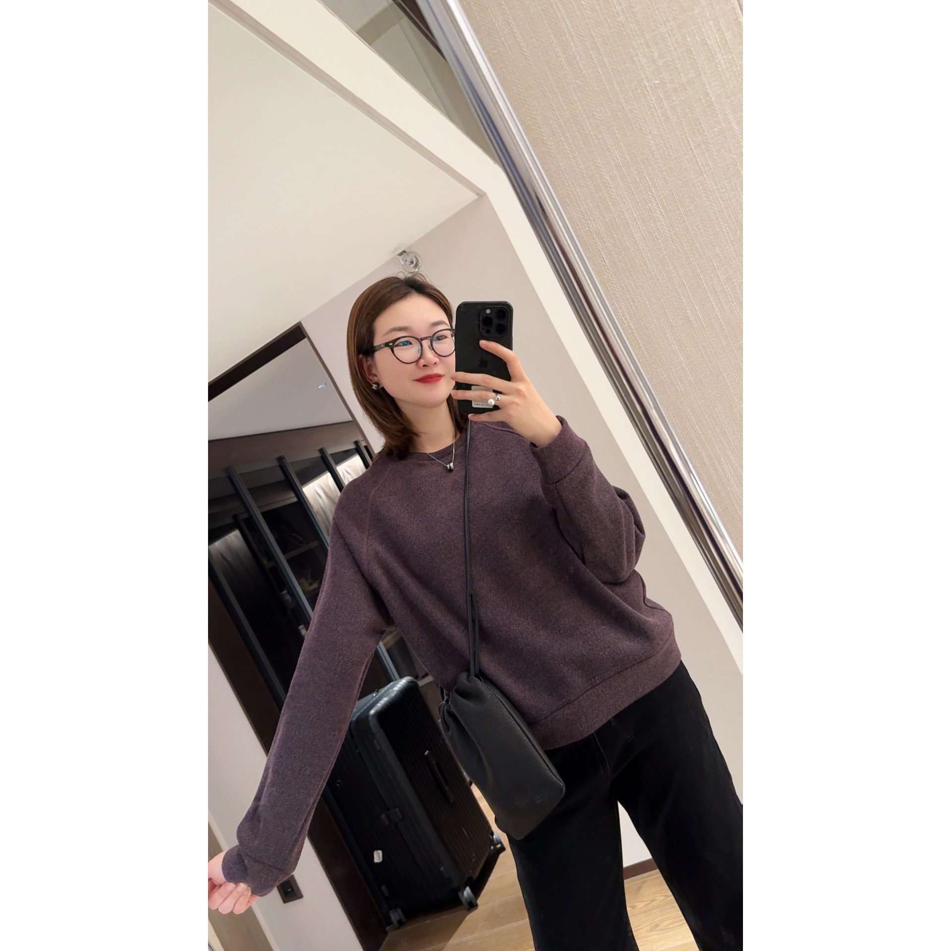 072 & RICE【紫甘蓝】春季休闲圆领长袖卫衣 31W179Z*