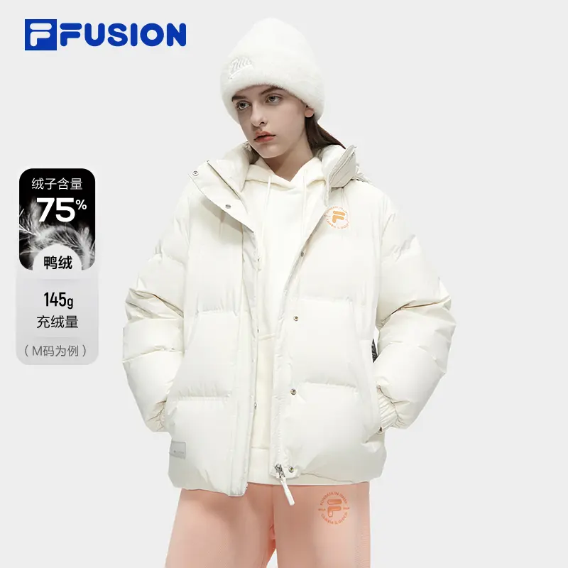 FILA斐乐运动羽绒服冬季防风保暖时尚休闲女款羽绒服T11W345905