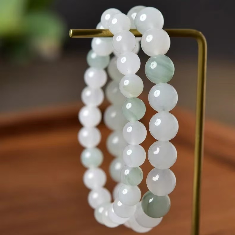 天山翠手链经典时尚百搭散珠天然手串时尚手串