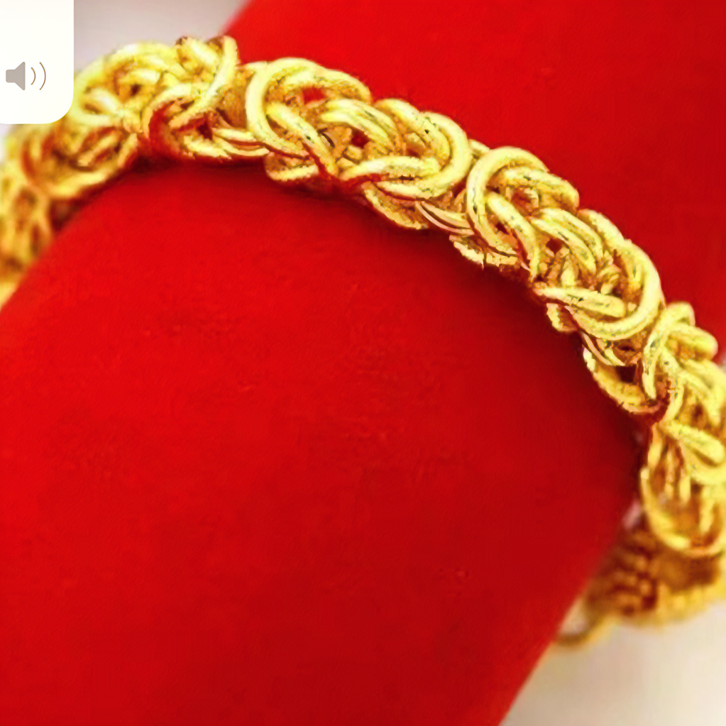 合金手链 男士霸气潮流龙骨款男款时尚百搭编织经典实心磨砂素款