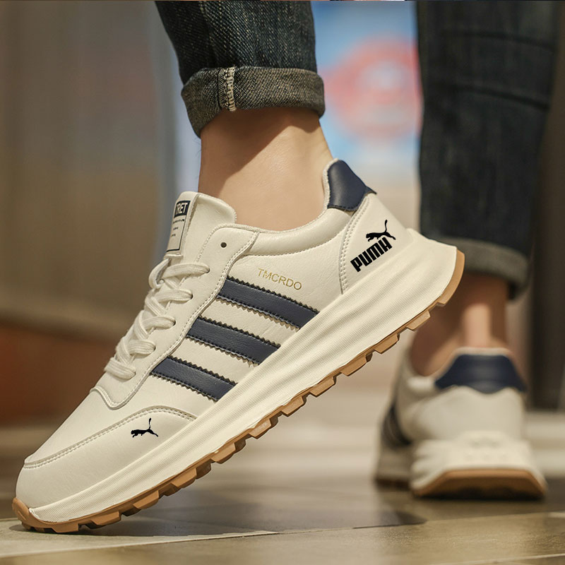 正品虎彪馬壮男鞋冬季男士宠阿甘鞋经典休闲板鞋男运动鞋跑步鞋物