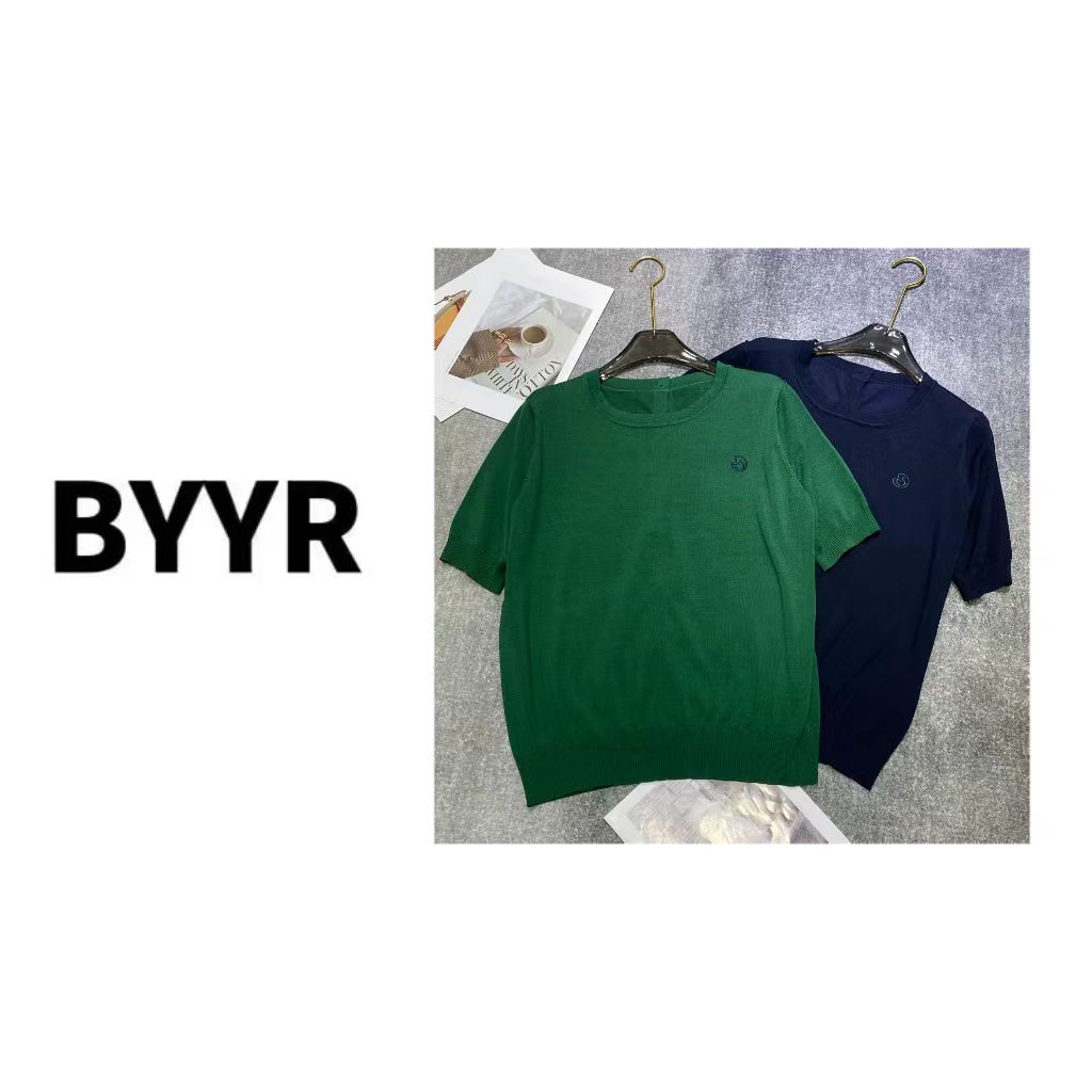 BYYR高定设计师款圆领打底衫（深19267）