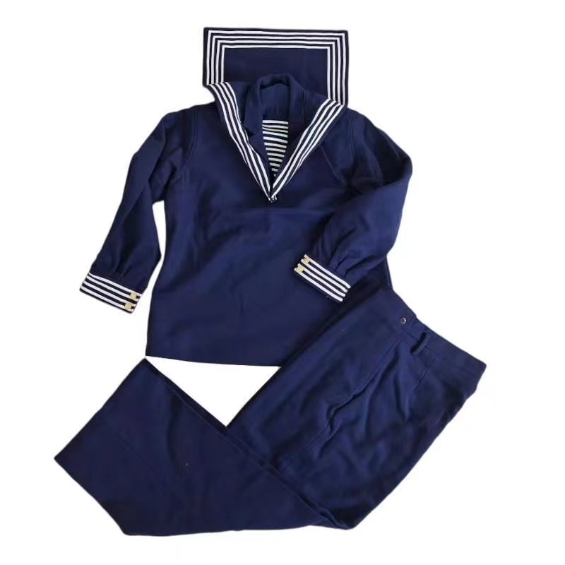 的确良夏服套装 呢子套装蓝色藏蓝秋冬保暖冬季防寒加厚收藏