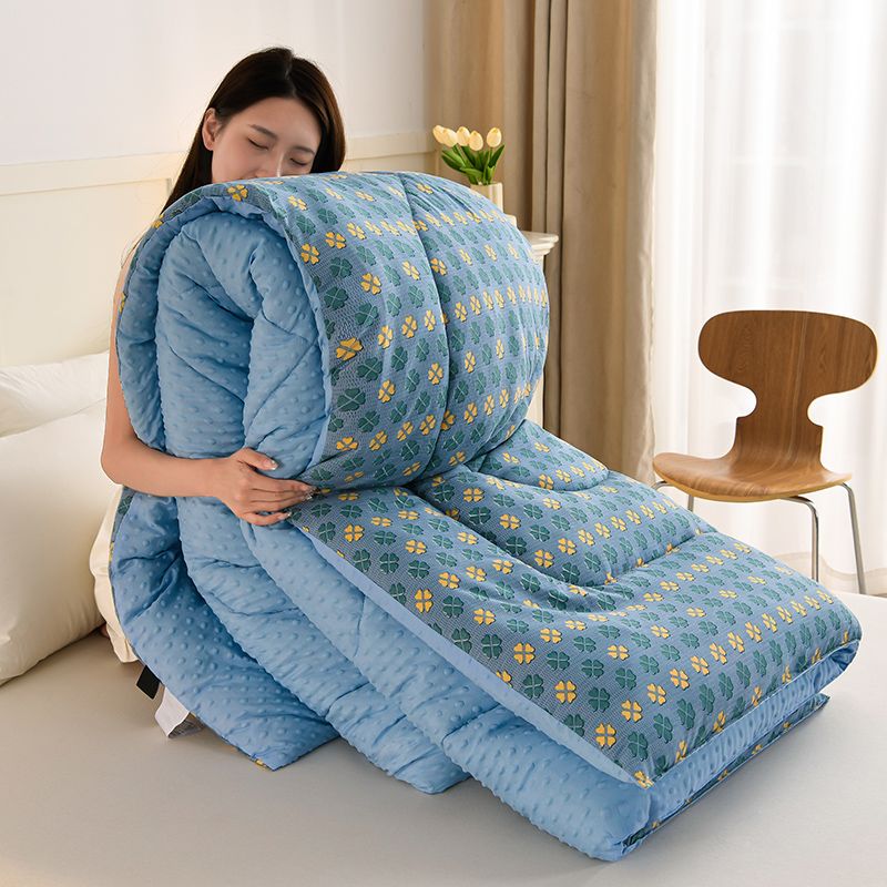 加厚9斤被子冬被芯保暖四季用丝棉被单人学生宿舍春秋被芯空调被