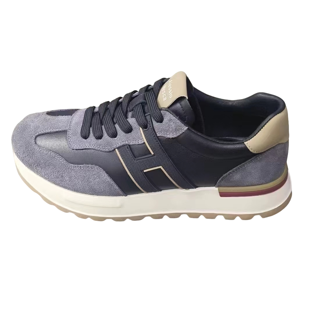 悍马男式休闲鞋子2025新款男鞋时尚潮牌百搭男款休闲鞋男生阿甘鞋