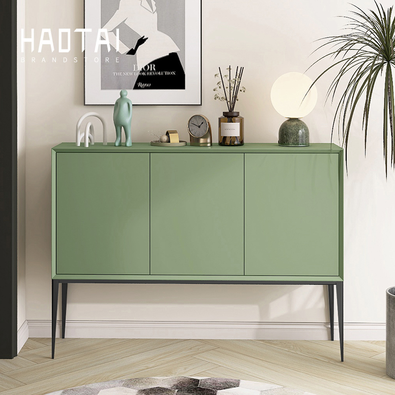 意式极简烤漆餐边柜客厅大容量隔断现代简约门厅多功能玄关柜