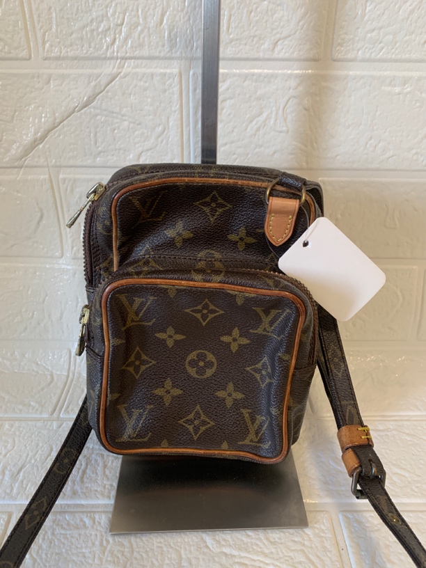 95新 LouisVuitton/路易威登 LV老花双层相机包