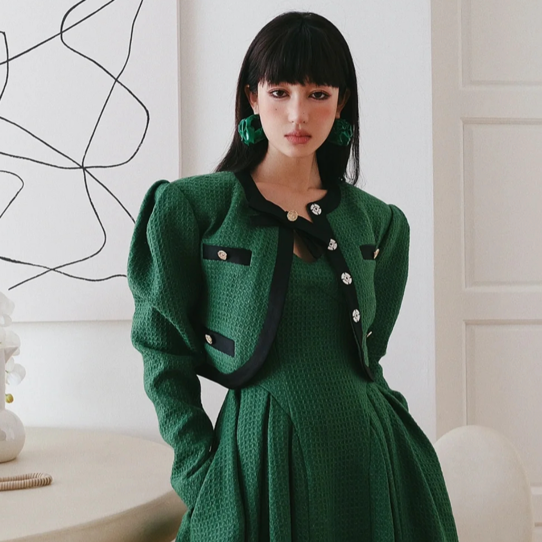 ｜489-799｜设计师燕子外套显瘦秋冬款等女装