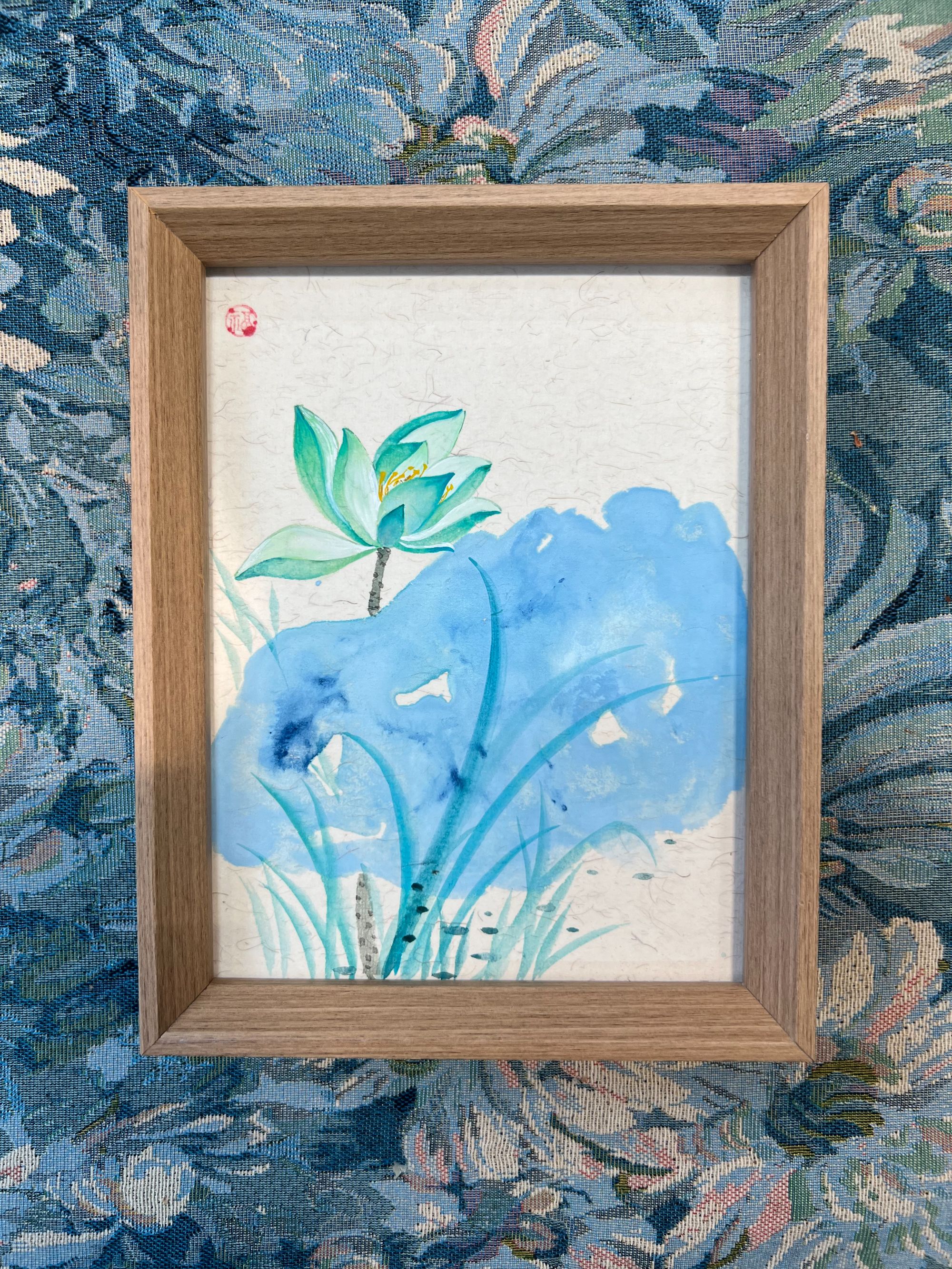 0045[花]手写手绘现代装饰画