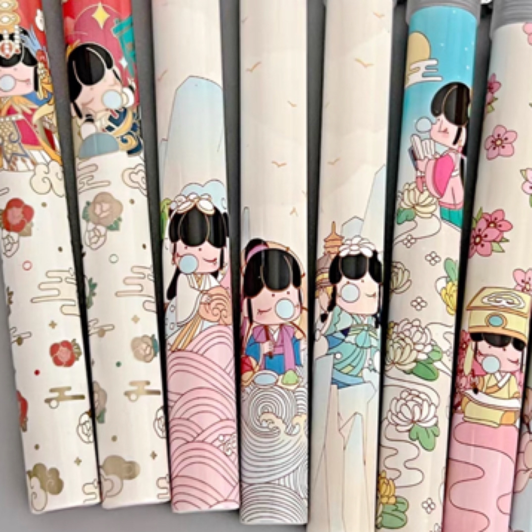 大雯子文具拆款创意可爱萌粒