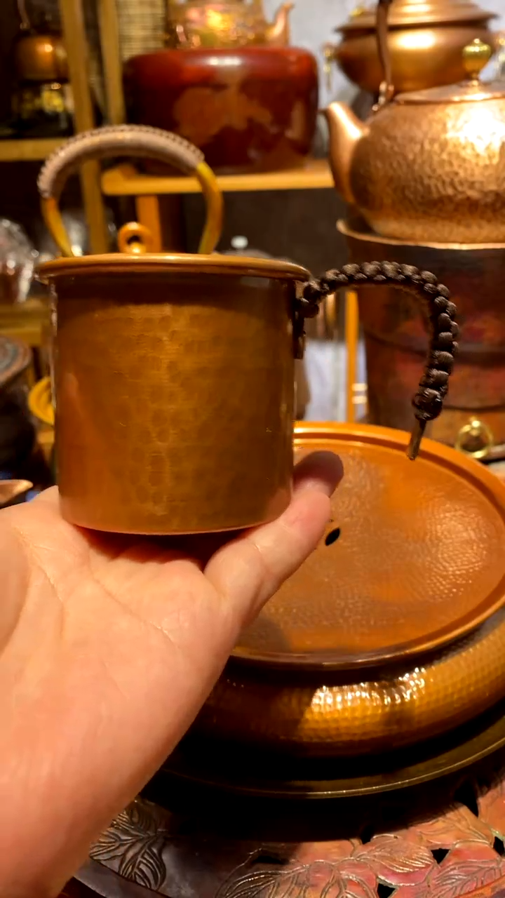 【闪购商品】紫铜小号咖啡杯