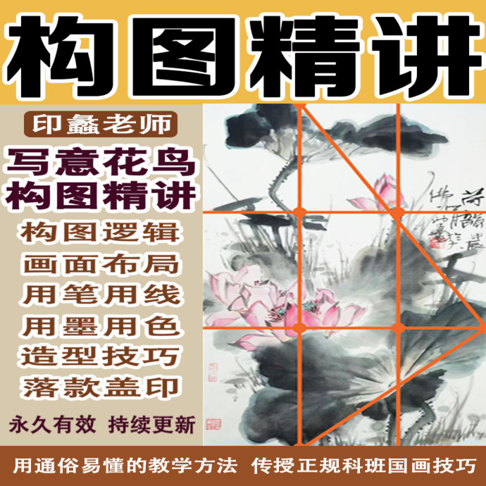 写意花鸟构图精讲    