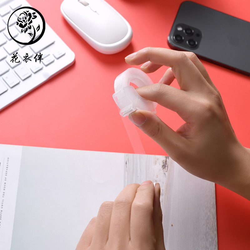 便捷胶带切割机花艺手持小撕断器迷你胶布架花艺胶带套装花店用品