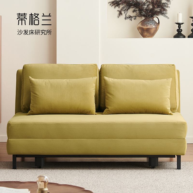 可折叠沙发床现代简约北欧双人小户型客厅拆洗民宿公寓两用小沙发