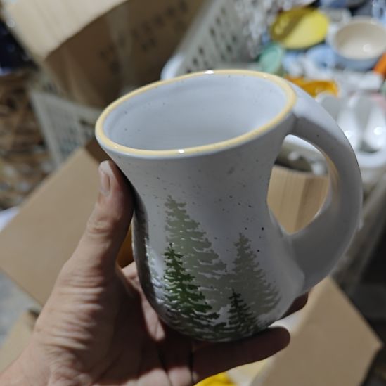 杯陶瓷杯碗盘微瑕疵介意慎拍