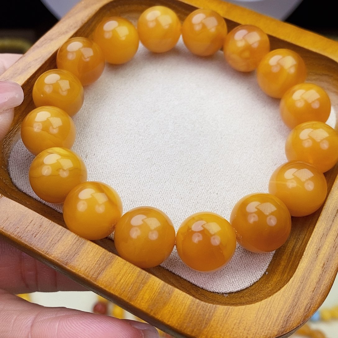 【闪购商品】琥珀手链未镶嵌时尚