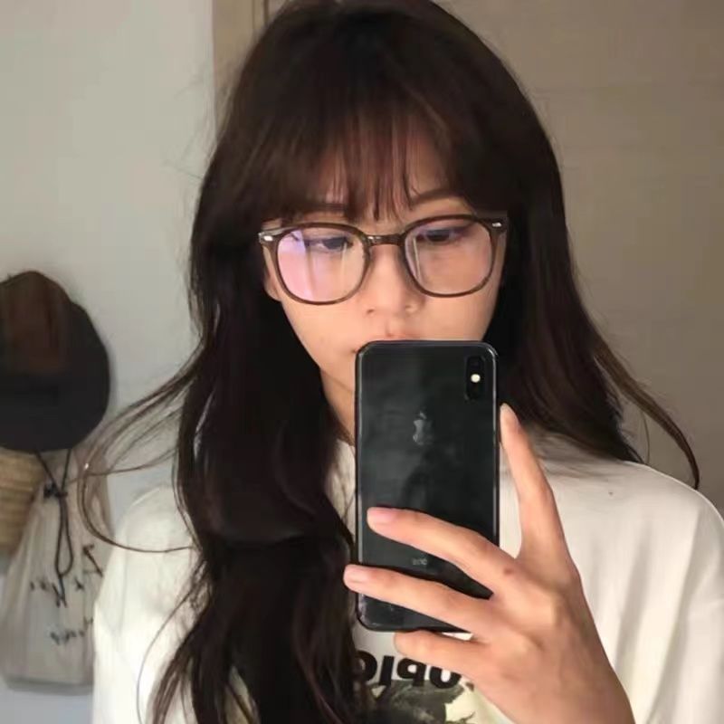 小红书同款超轻近视眼镜女防蓝光可配有度数ins高颜值素颜眼镜架