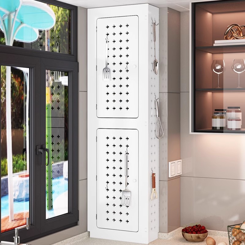 免打孔燃气管道遮挡装饰洞洞板煤气表天然气遮挡柜水管热水器遮丑